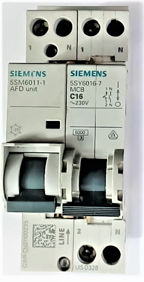 AFDD breaker Siemens make