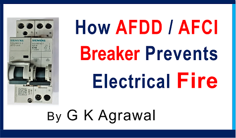 What is AFCI or AFDD breaker - video link