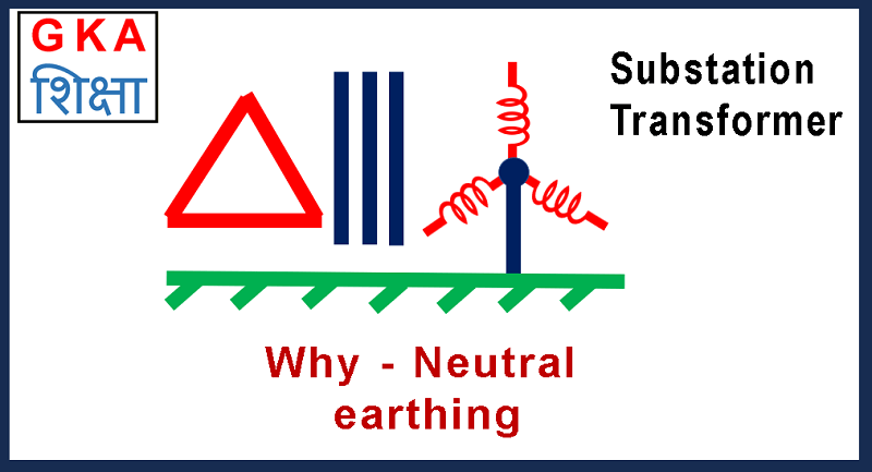 neutral of transformer is connected to earth