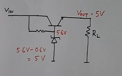 Voltage regulator circuit with high current