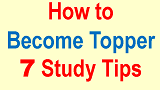 How to become topper - 7 tips by G K agrawal