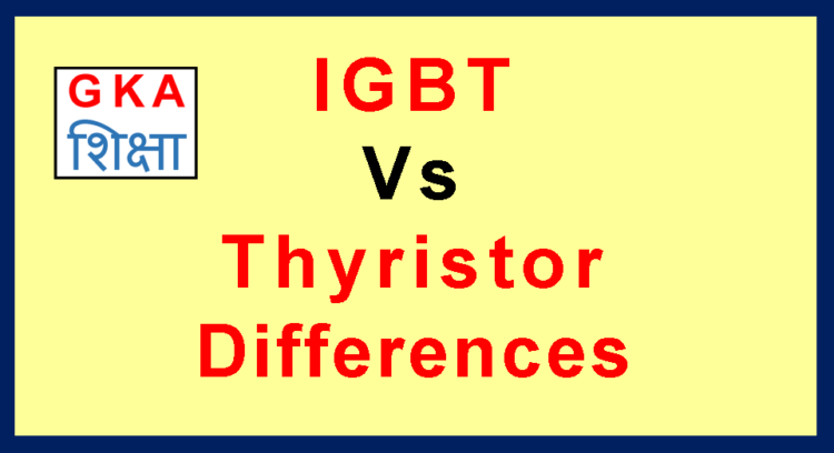 IGBT Thyristor difference title
